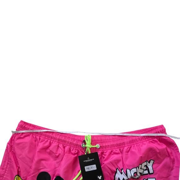 Disney Mickey retro swim Trunks Men SZ 3XL Plus Size Swimming bottoms NWT - Picture 5 of 7